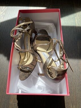 Size 6M/36 Jimmy Choo heels/sandals
